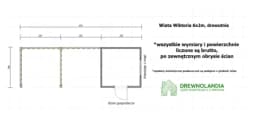 Wiata Wiktoria - 6x2m, drewutnia  - zdjęcie 2
