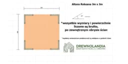 Altana Roksana 3m x 3m - zdjęcie 2