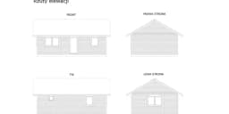 Drewniany domek rekreacyjny całoroczny CRK5 - 54 m² - zdjęcie 5