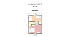 Domek rekreacyjny całoroczny CRP10 - 35m² - zdjęcie 3