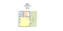 Domek rekreacyjny całoroczny CRP11 - 35m² - zdjęcie 2