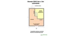 Domek mieszkalny całoroczny CRA2 PLUS - WT2021 - 30 m²  - zdjęcie 3