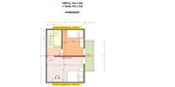 Domek rekreacyjny całoroczny CRP12 - 35m2 - zdjęcie 3