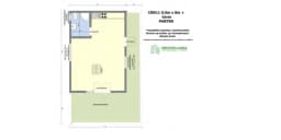 Domek rekreacyjny całoroczny CRK11 – 44 m²        - zdjęcie 2