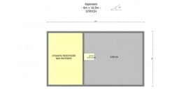 Drewniany dom rekreacyjny Kazimierz - 6m x 10,5m - 63 m²  - zdjęcie 5