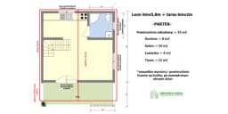 Leon III 6m x 5,8m + taras 6m x 2m - zdjęcie 2