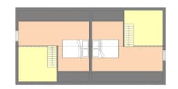 Szeregowy domek pod wynajem A1X2 – 70 m2 - zdjęcie 3