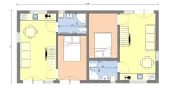 Szeregowy domek pod wynajem A1X2 – 70 m2 - zdjęcie 2