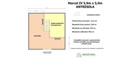 Domek Rekreacyjny z tarasem Marcel IV - 5,9 x 5,9m - zdjęcie 3