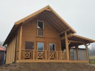 Domek rekreacyjny całoroczny CRK7 – 49,5 m²      