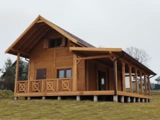Domek rekreacyjny całoroczny CRK7 – 49,5 m²      