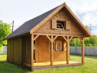 Drewniany domek na działkę Amadeusz IV 7x4,5m 