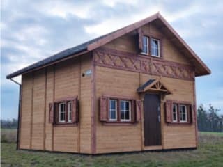 Domek z antresola Wiktor IV - wersja 1 - V1 - 5,9x5,9m