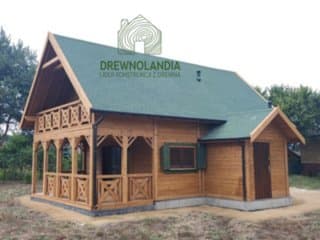 Domek rekreacyjny całoroczny CRP8 - 55m²