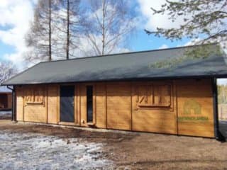 Dom rekreacyjny całoroczny DREWNOLANDIA 1 CRK – 70 m² 