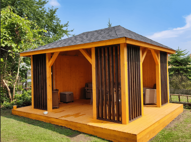 Altana Prostokątna Branda – 5m x 4m
