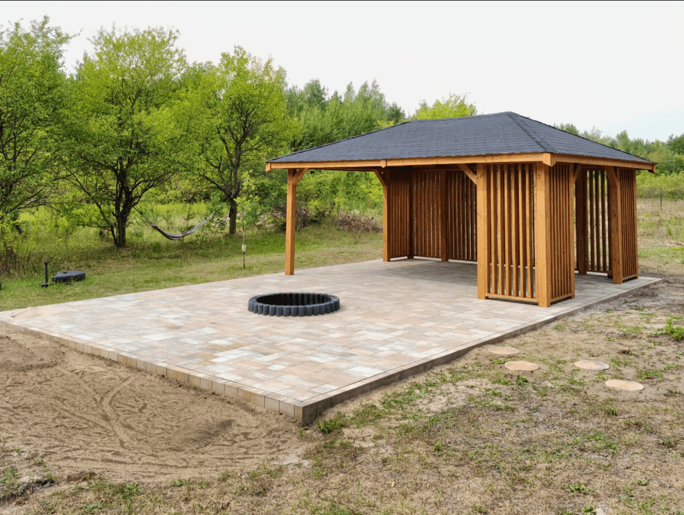 Biesiadna Altana ogrodowa Nela – 6m x 4m