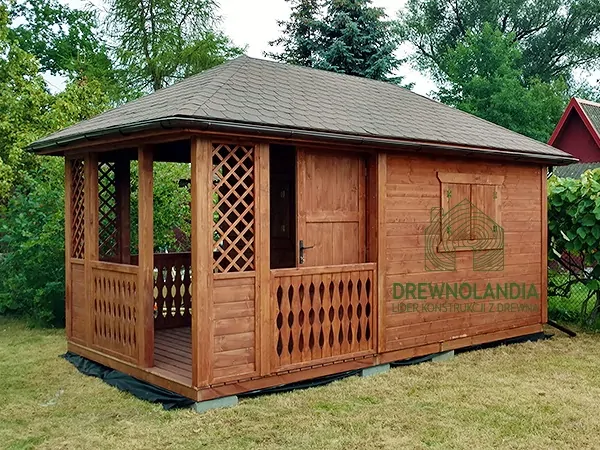 Domek działkowy – altana Andrzej – 5x3m