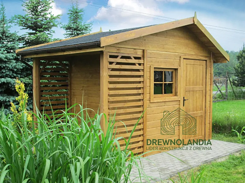 Domek narzędziowy z drewna Bonifacy – 3×2,5m
