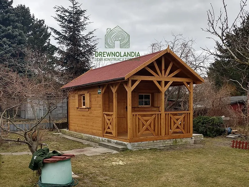 Domek altana wypoczynkowa Bolesław- 6x3m