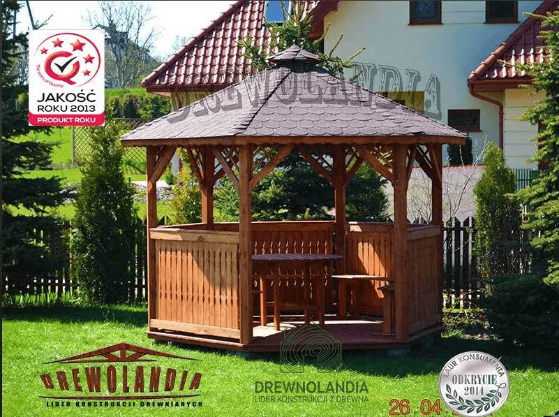 Mała Altanka ogrodowa Kasia – 3,2m