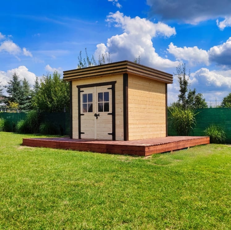 Domek narzędziowy do ogrodu Klaudiusz v2- 3x2m