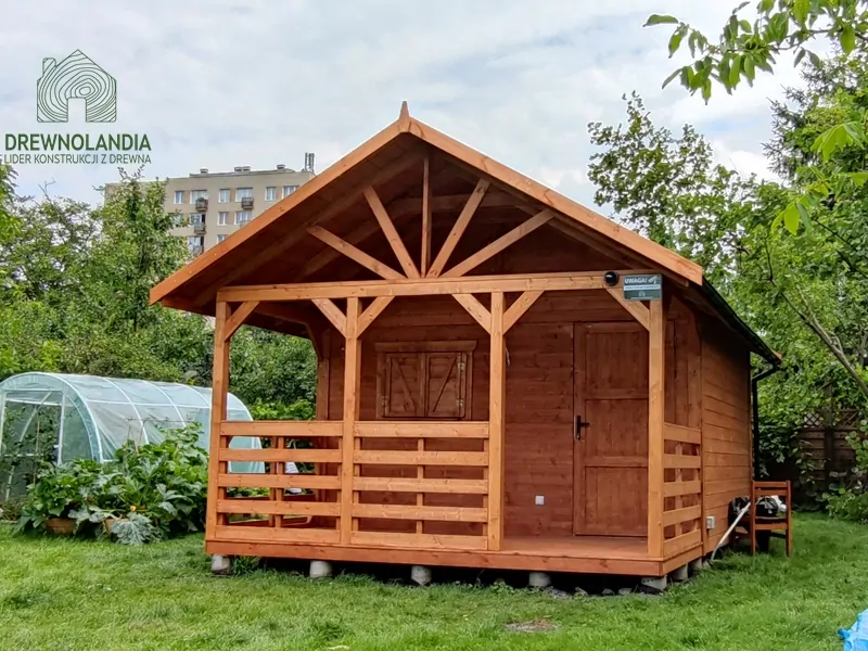 Domek Altana  Aleksander – 6x4m, altana z drewna